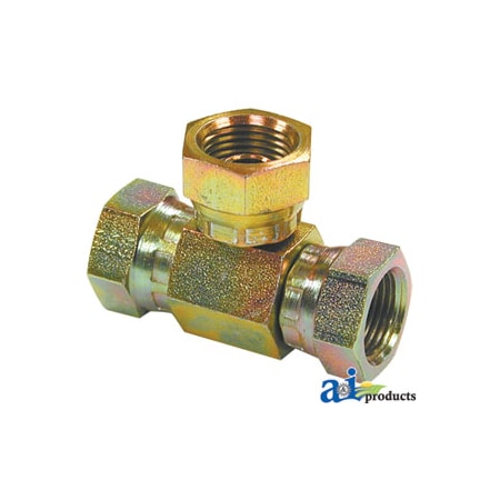 A & I Products Female NPSM Swivel to Female NPSM Swivel X Female NPSM Swivel Adapter (2 pk) 3.75" x4" x2.75" A-43B26